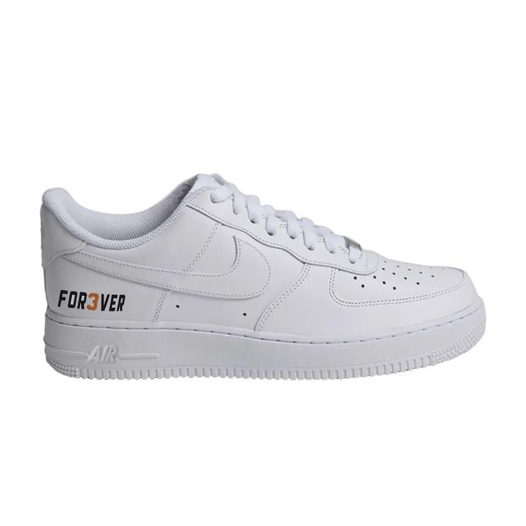 Shigeo Nagashima x Nike Air Force 1 'FOR3VER GIANT' — White/White/White