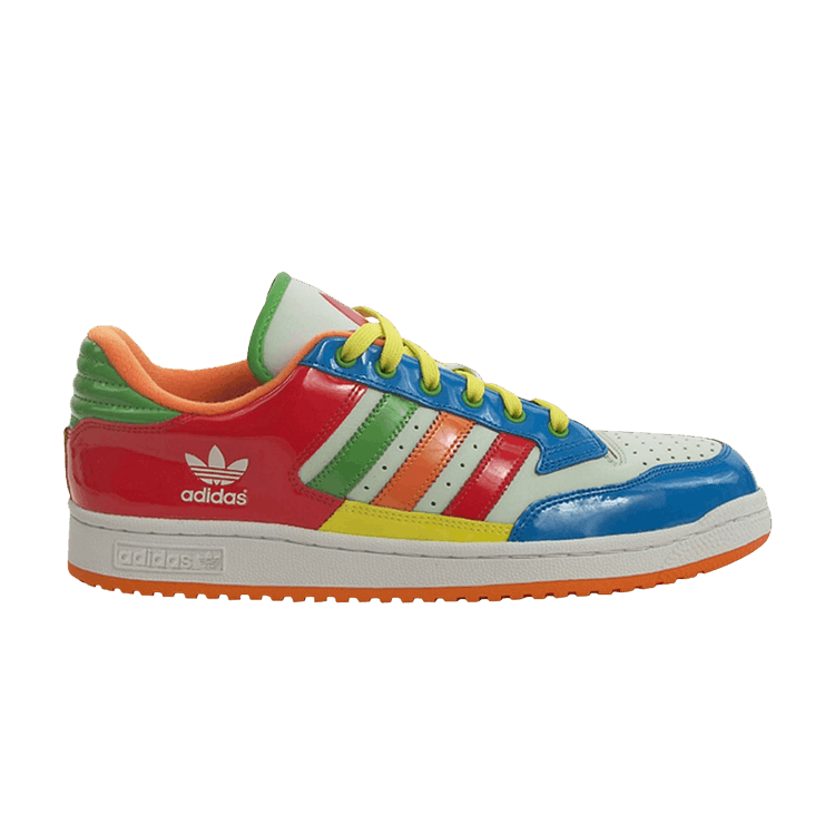 adidas Centennial Low 'Skittles' — Hydra/Poppy Red/Orange Tint