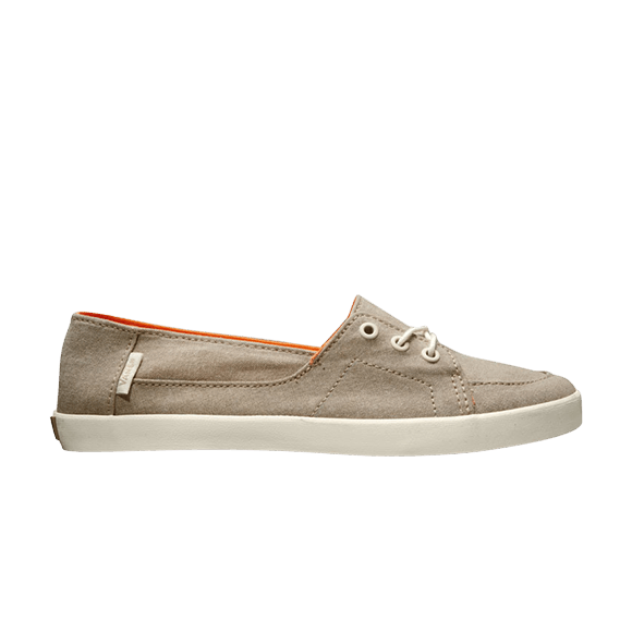 Vans Wmns Palisades Vulc (Washed) Khaki — Tan