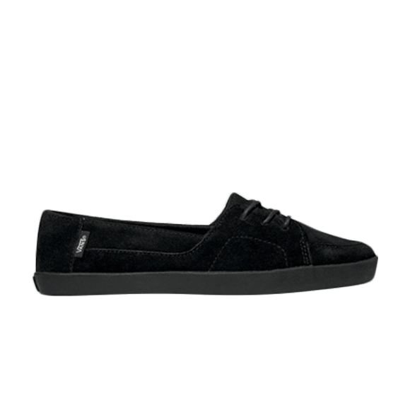 Vans Wmns Palisades Vulc (Suede) Black — Black
