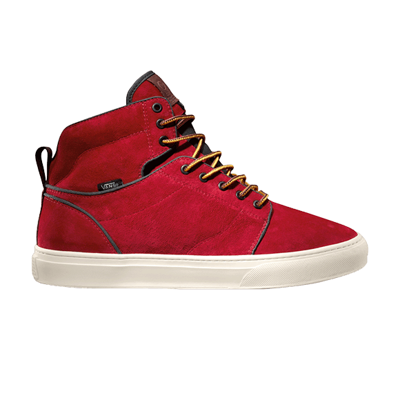 Vans Alomar Suede — Red/ Turtledove