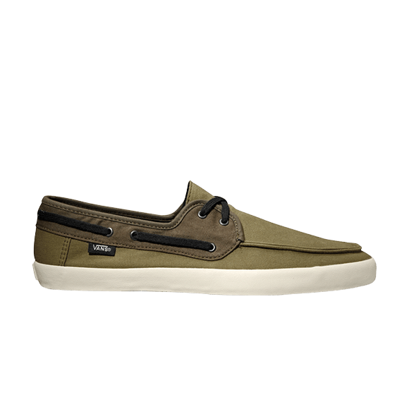 Vans Chauffeur Palm Lizard/ Dark Olive — Green