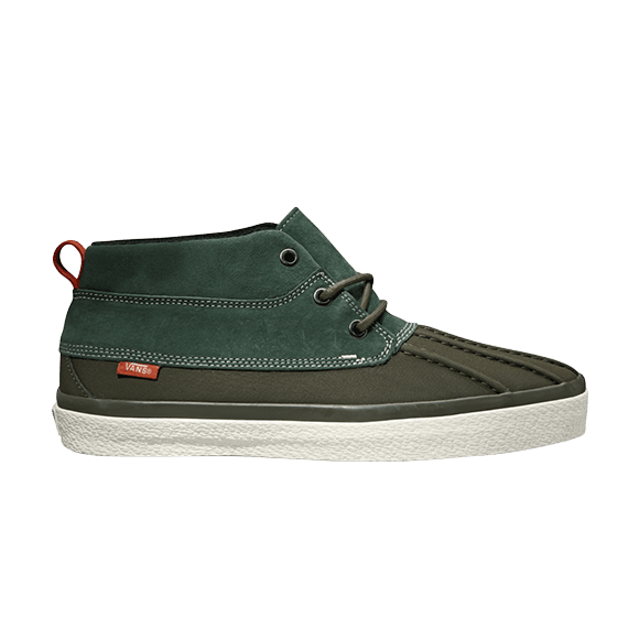 Vans Chukka Del Pato California Pig Suede — Green