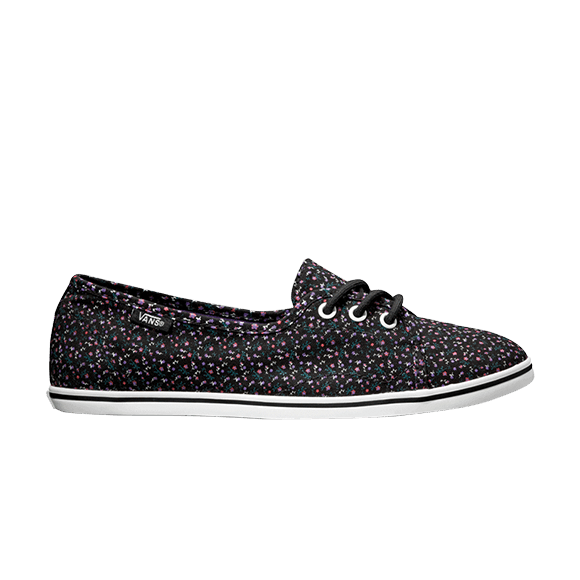 Vans Leah Ditsy Floral Black/ True White — Black