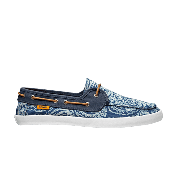 Vans Chauffette Navy/ White — Blue