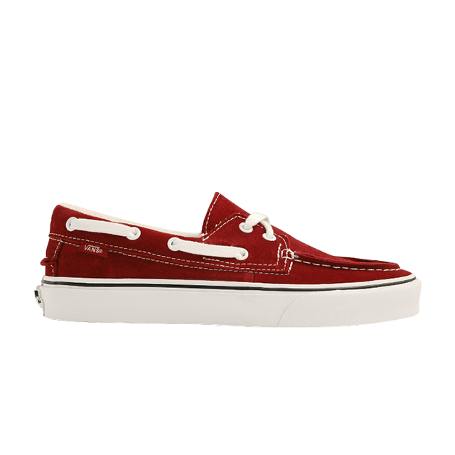 Vans Zapato Del Barco Suede 'Bike Red' — Bike Red