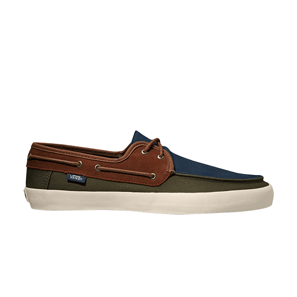 Vans Chauffeur Three Tone Navy/ Forest — Blue