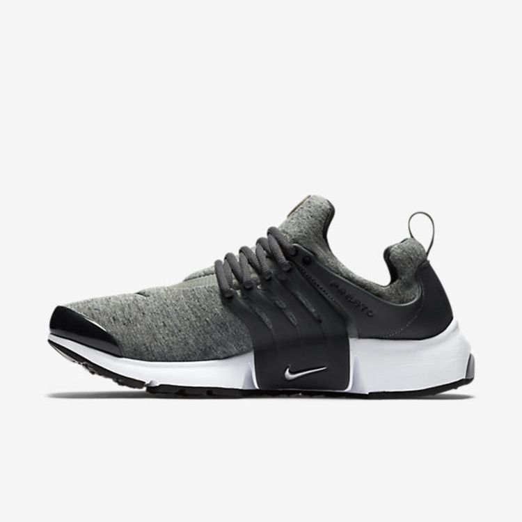 Nike Air Presto 'Fleece' — Grey/Anthracite-White-Black (2)