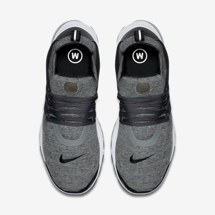 Nike Air Presto 'Fleece' — Grey/Anthracite-White-Black (4)