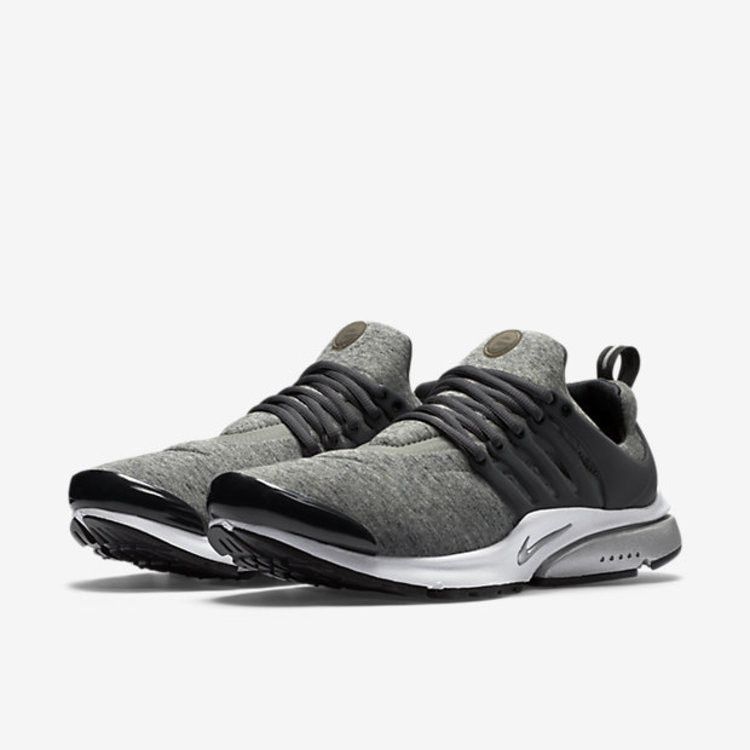 Nike Air Presto 'Fleece' — Grey/Anthracite-White-Black (5)
