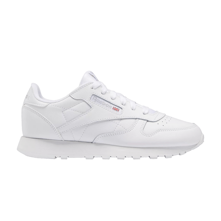Reebok Classic Leather Big Kid 'Triple White' — Footwear White/Footwear White/Footwear White