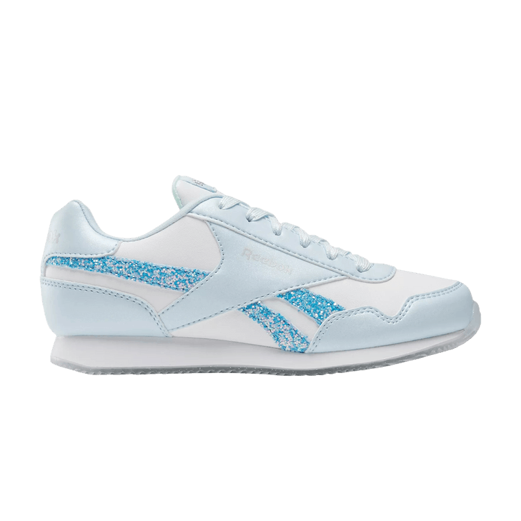 Reebok Royal Classic Jogger 3 Little Kid 'Glacier Blue Sequins' — Glacier Blue/White/Lucid Lilac