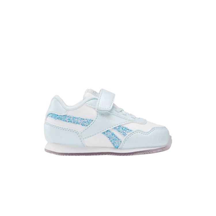 Reebok Royal Classic Jogger 3 Toddler 'Glacier Blue Sequins' — Glacier Blue/White/Lucid Lilac