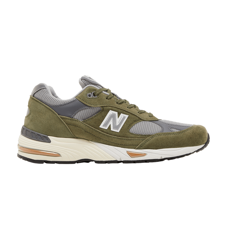 New Balance 991 Made in England 'Green Grey' — Green/Grey/Tan