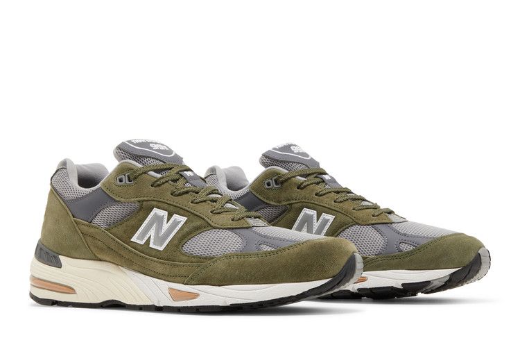New Balance 991 Made in England 'Green Grey' — Green/Grey/Tan