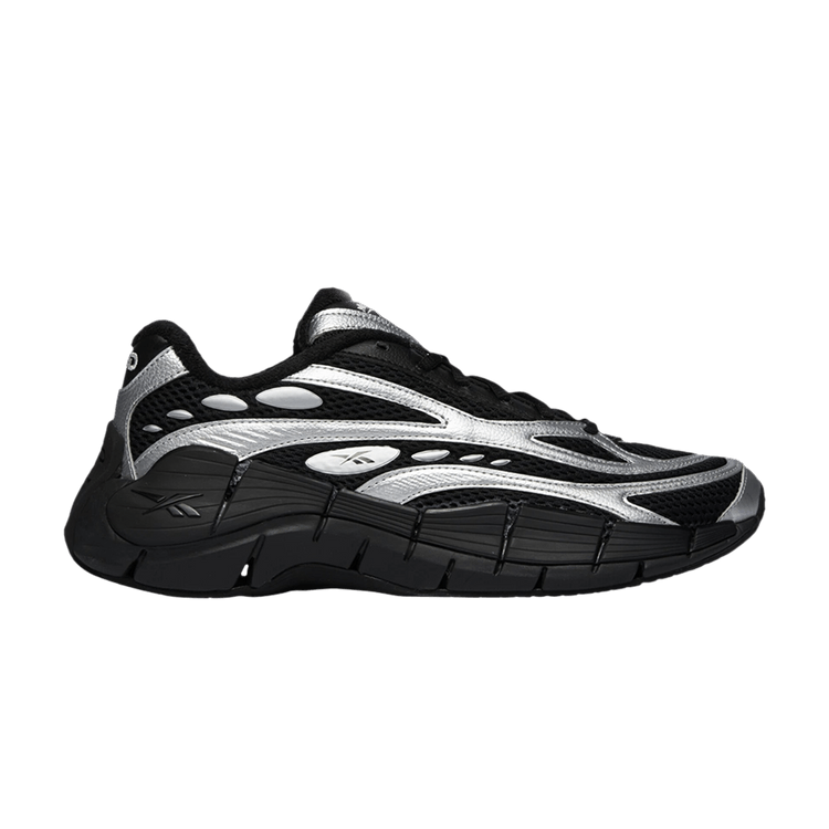 Danielle Guizio x Reebok Zig Kinetica 2.5 Edge 'Black Silver Metallic' — Core Black/Silver Metallic/Core Black