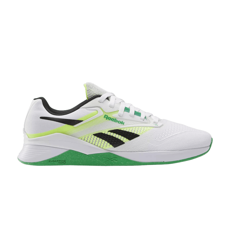 Reebok Nano X4 'White Sport Green' — Footwear White/Solar Acid Yellow/Sport Green
