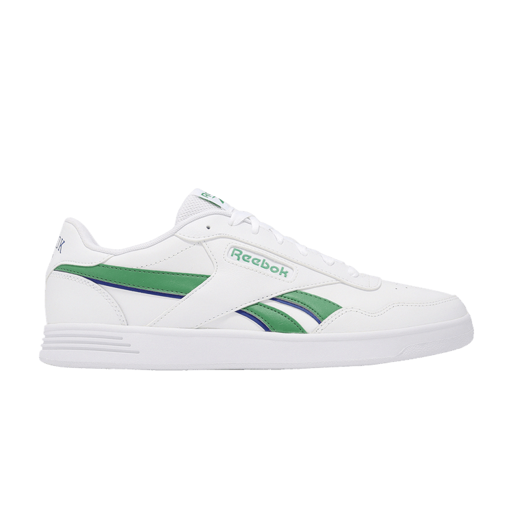 Reebok Court Advance 'White Sport Green' — Cloud White/Sport Green/Vector Blue