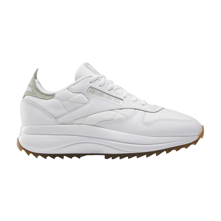 Reebok Wmns Classic Leather SP Extra 'White Vintage Green Gum' — Footwear White/Vintage Green/Lee