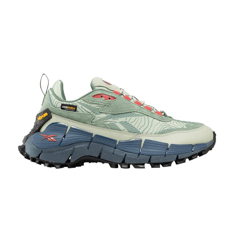 Reebok Zig Kinetica 2.5 Edge 'Vintage Green Astro Dust' — Vintage Green/Trek Green/Astro Dust