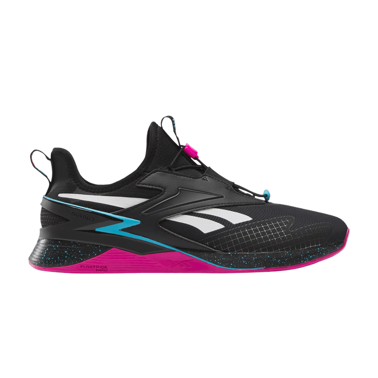 Rich Froning x Reebok Nano X3 'Black Laser Pink' — Core Black/Laser Pink/Bold Cyan