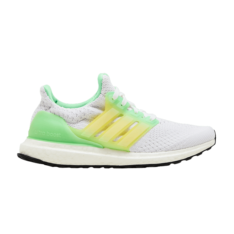 adidas UltraBoost 5.0 DNA J 'White Beam Green' — Cloud White/Cloud White/Beam Green