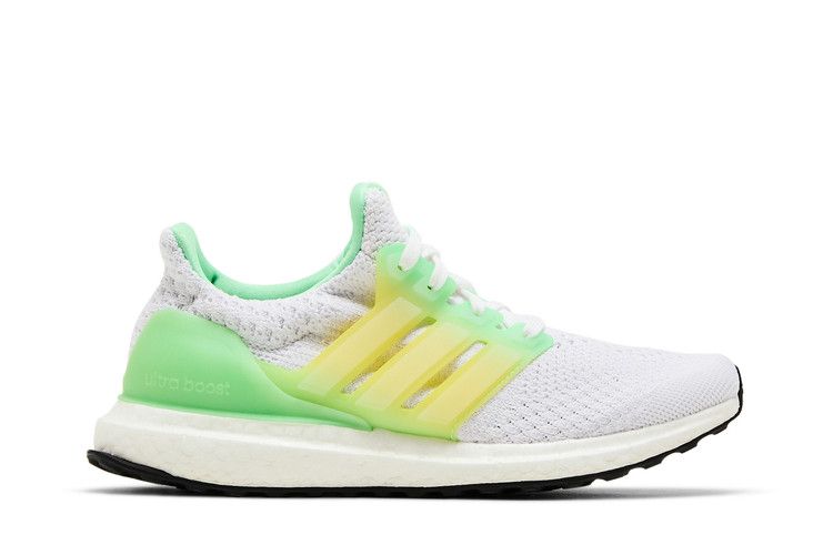 adidas UltraBoost 5.0 DNA J 'White Beam Green' — Cloud White/Cloud White/Beam Green