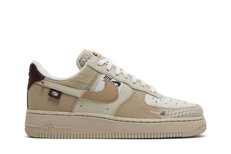 Nike Wmns Air Force 1 '07 LX 'Tan Bling' — Light Orewood Brown/Khaki/String (2)