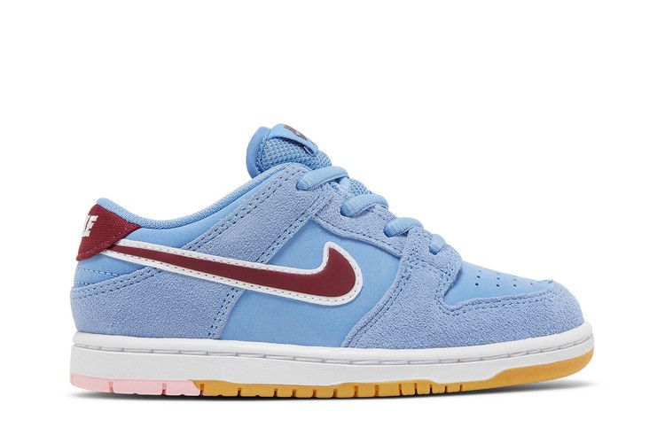 Nike Dunk Low Premium SB TD 'Philadelphia Phillies' — Valour Blue/Team Maroon/White/Gum (2)