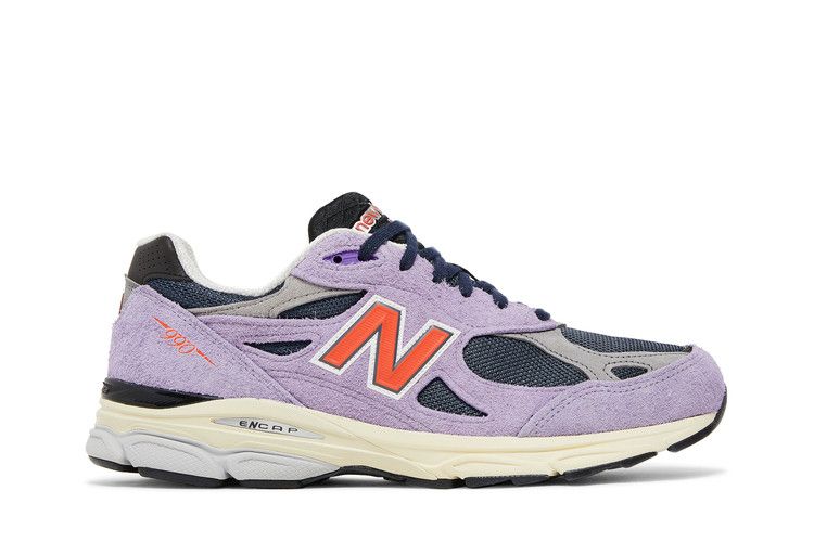 Teddy Santis x New Balance 990v3 Made in USA 'Raw Amethyst' — Raw Amethyst/Nb Navy