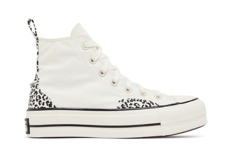 Converse Wmns Chuck Taylor All Star Lift Platform High 'Animalier' — Egret/Black/Egret
