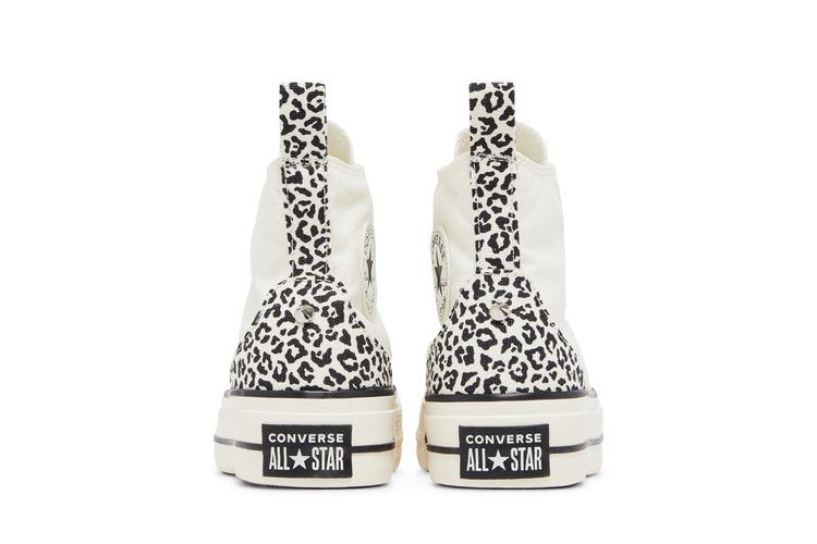Converse Wmns Chuck Taylor All Star Lift Platform High 'Animalier' — Egret/Black/Egret