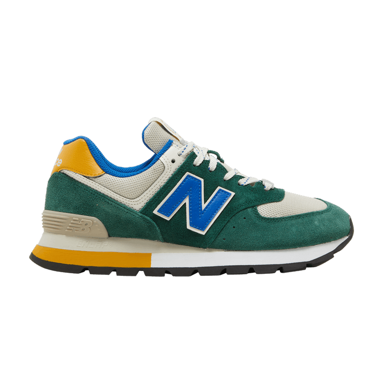 New Balance 574 Rugged 'Green Royal Blue' — Green/Royal Blue