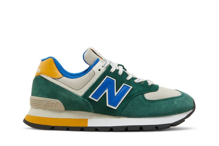 New Balance 574 Rugged 'Green Royal Blue' — Green/Royal Blue