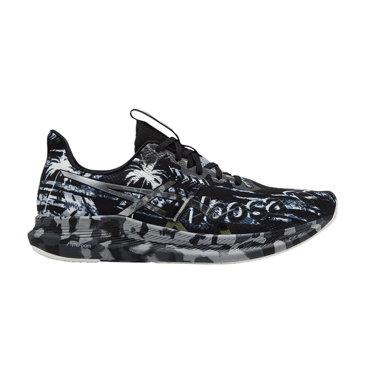 Asics Noosa Tri 14 'Tropical - Black Pure Silver' — Black/Pure Silver