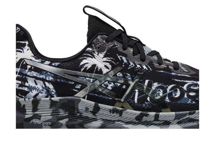 Asics Noosa Tri 14 'Tropical - Black Pure Silver' — Black/Pure Silver