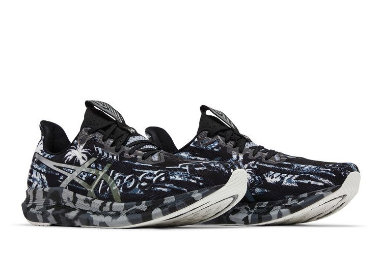 Asics Noosa Tri 14 'Tropical - Black Pure Silver' — Black/Pure Silver