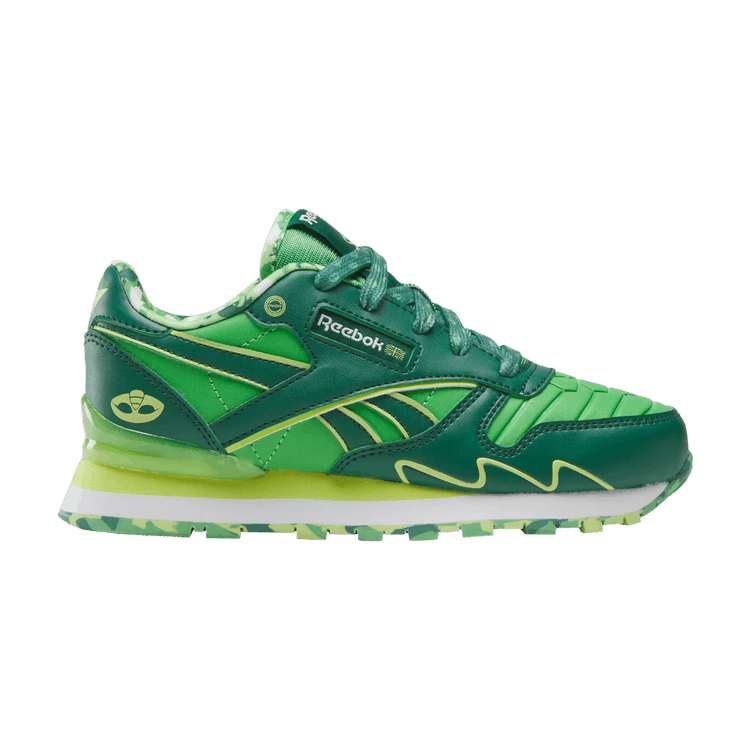 PJ Masks x Reebok Classic Leather Step 'n' Flash Little Kid 'Gekko' — Nice Green/Shell Green/White