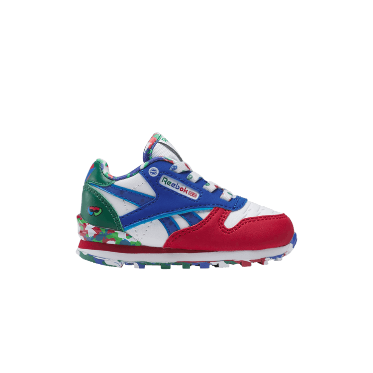PJ Masks x Reebok Classic Leather Step 'n' Flash Toddler 'Super Team' — White/Blue Blast/Mars Red