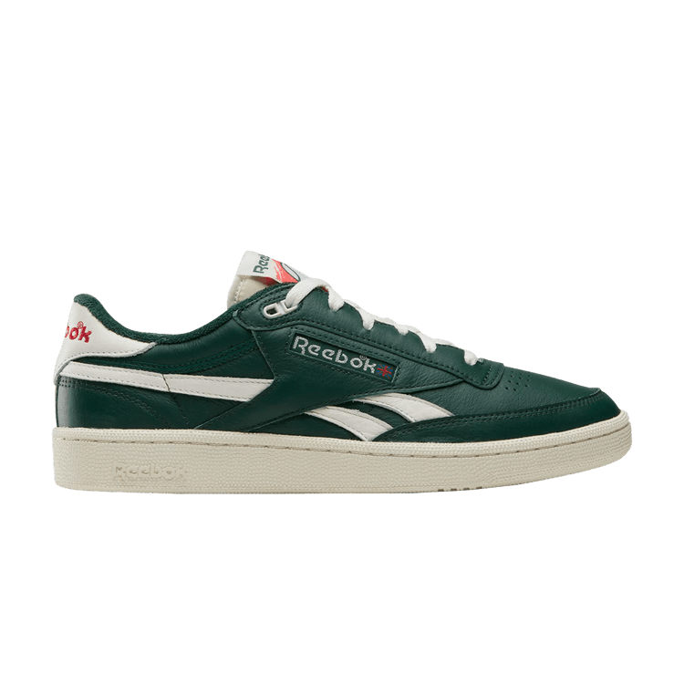 Reebok Club C Revenge Vintage 'Dark Green Chalk' — Dark Green/Chalk/Neon Cherry