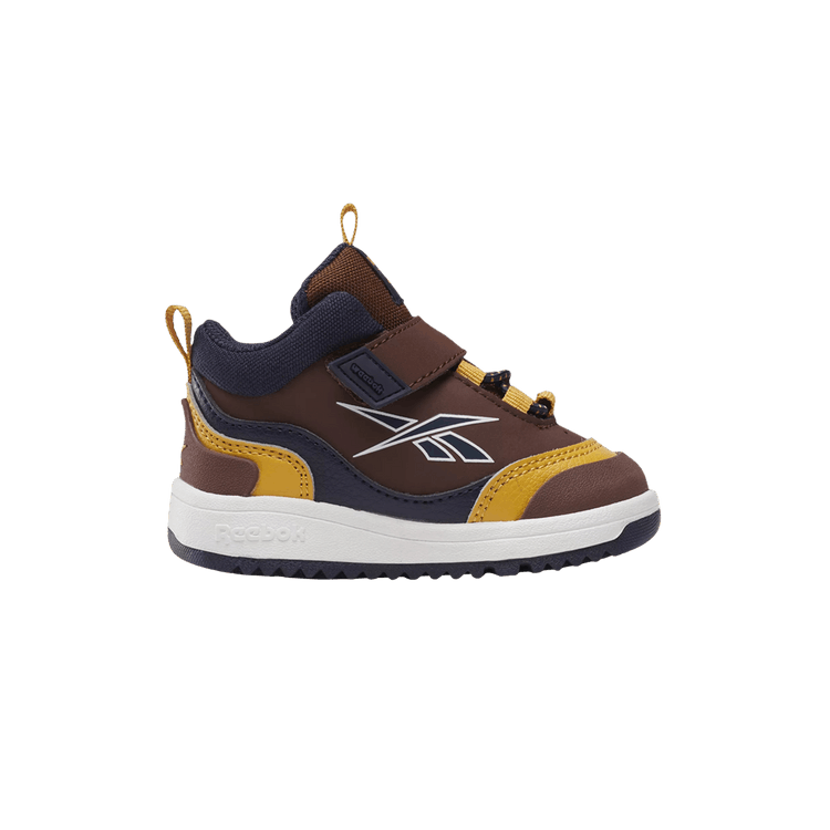 Reebok Weebok Storm X Toddler 'Unearthed Brown Navy Gold' — Unearthed Brown/Vector Navy/Heritage Gold