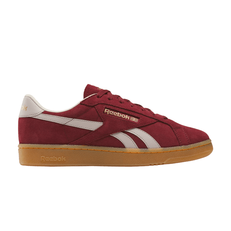 Reebok Club C Grounds UK 'Rich Maroon' — Rich Maroon/Moonstone/Brass
