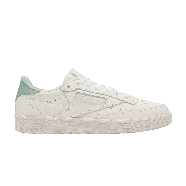 Reebok Wmns Club C 85 Vintage '40th Anniversary Pack - Chalk Hybrid Green' — Chalk/Hybrid Green/Breakaway Green