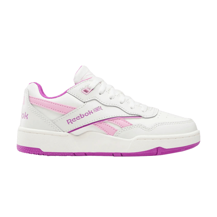 Reebok BB 4000 II Retro Little Kid 'Chalk/Purplerave/Astrorose' — Chalk/Purplerave/Astrorose