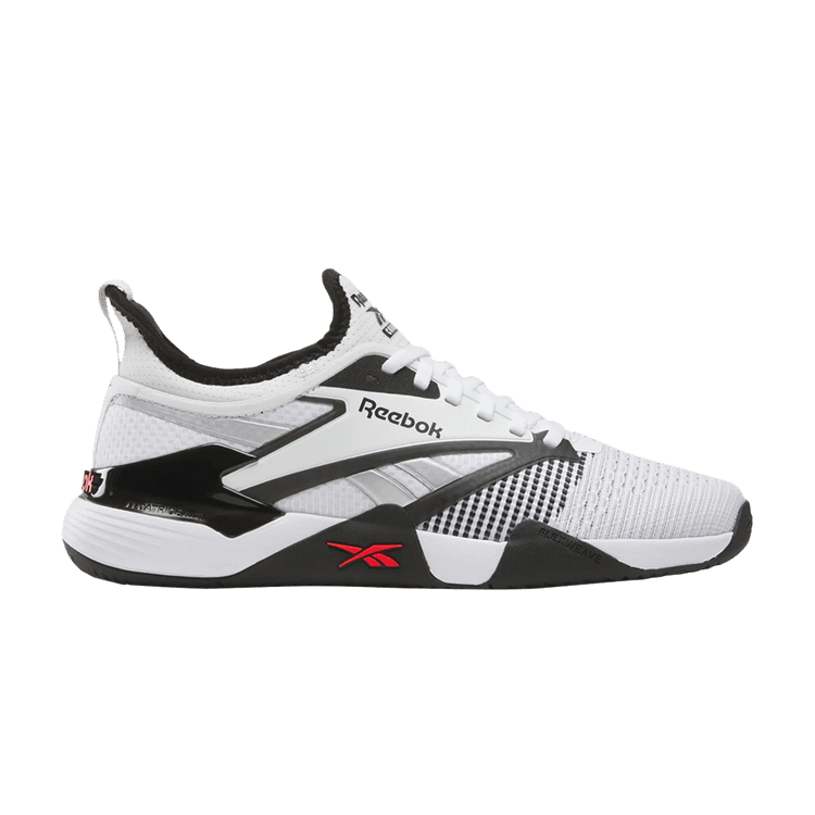 Reebok Nano Court 'Black White Energy Red' — Black/White/Energy Red