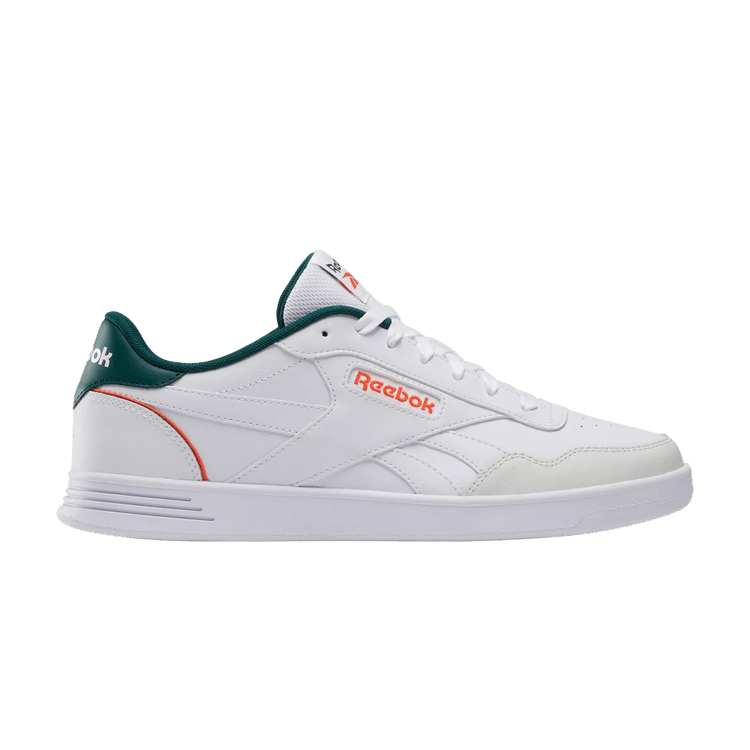 Reebok Court Advance 'White Collegiate Green Orange' — Footwear White/Collegiate Green/Pump Orange