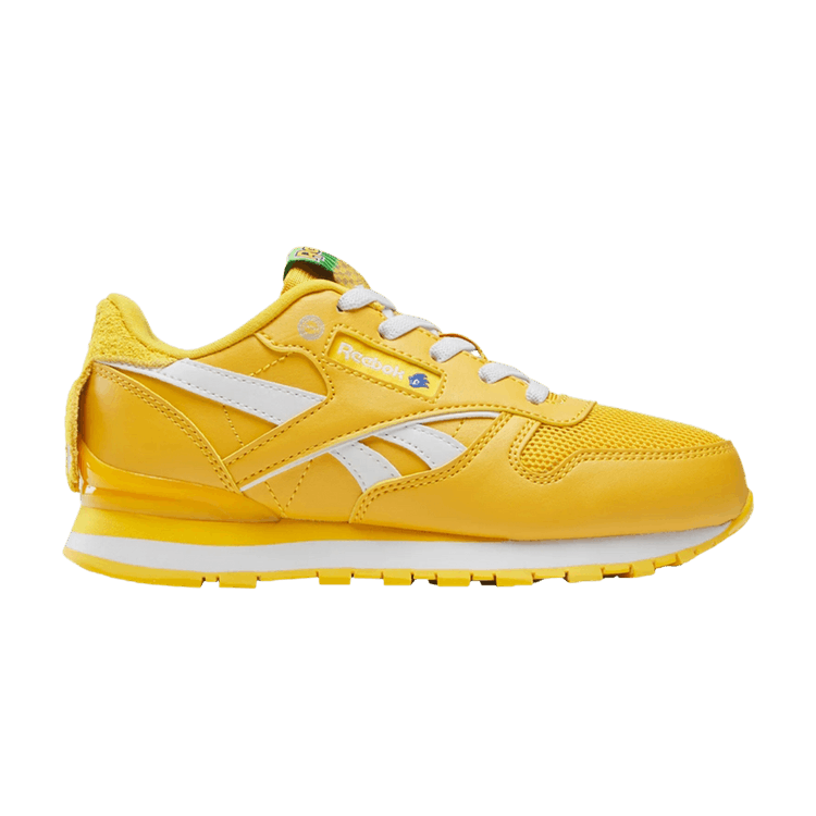 Sonic the Hedgehog 3 x Reebok Classic Leather Step 'n' Flash Little Kid 'Tails' — Gold/White/Gold