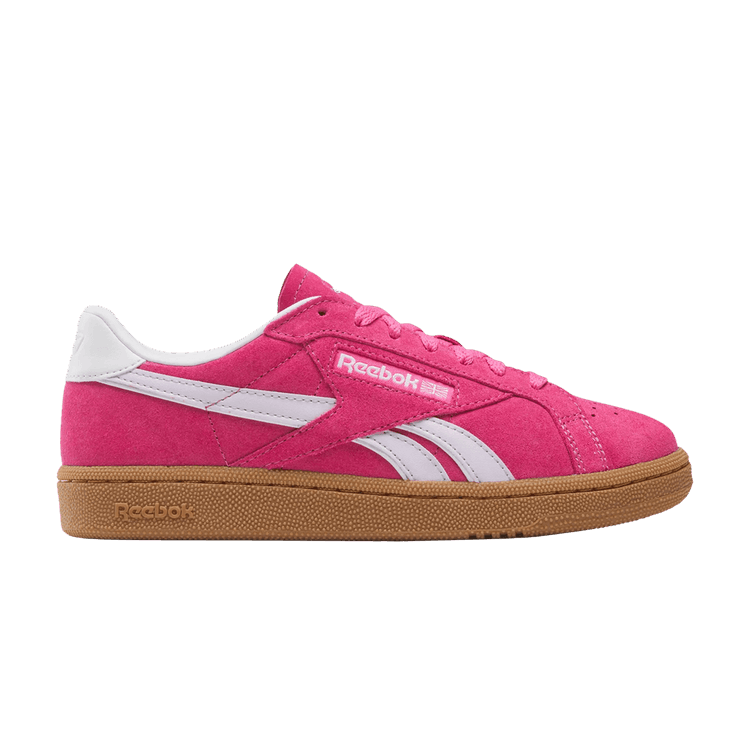 Reebok Wmns Club C Grounds UK 'True Pink' — True Pink/Digital Gleam/Gum