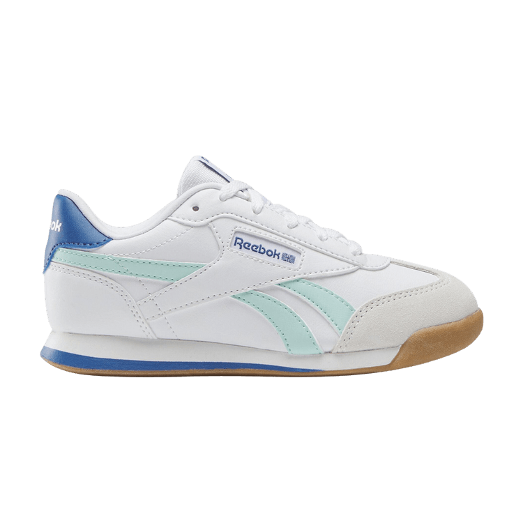Reebok Campio Xt Little Kid 'White/Glitch Aqua/Twilight Blue/Barely Grey' — White/Glitch Aqua/Twilight Blue/Barely Grey