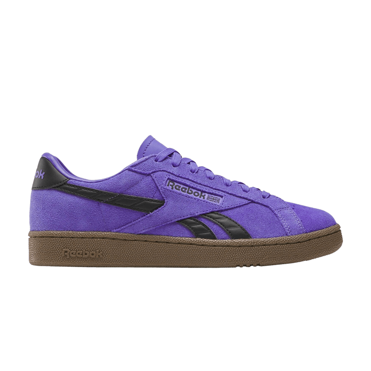 Reebok Club C Grounds UK 'Royal Purple Gum' — Royal Purple/Digital Lime/Gum